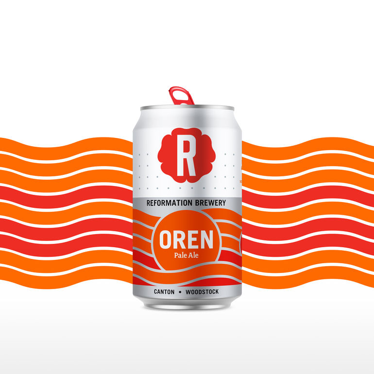 Reformation Brewery Reformulates Oren Pale Ale Recipe and Redesigns Can