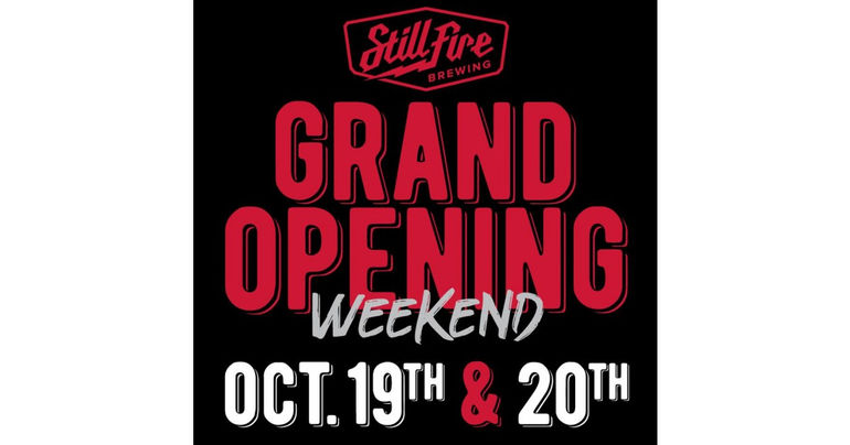 StillFire Brewing Grand Opening Slated for October 19 & 20