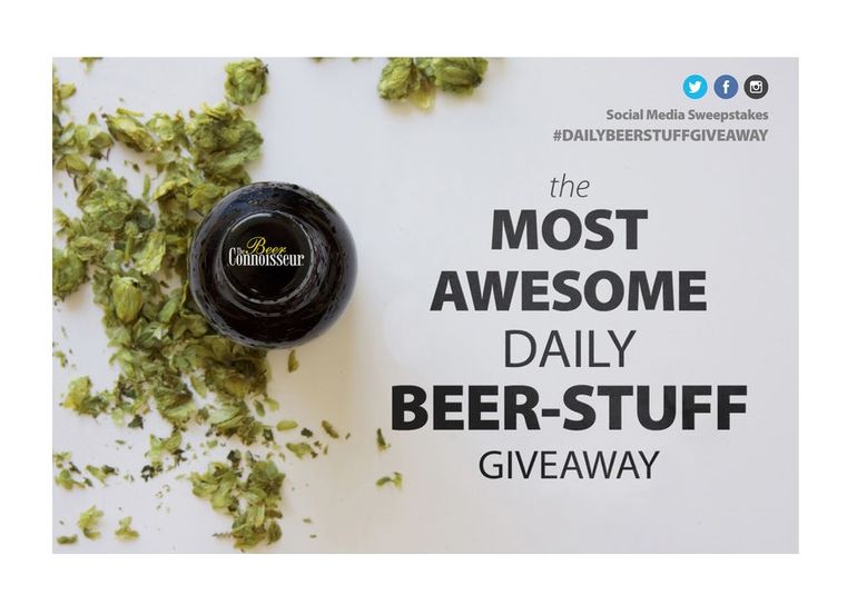The Beer Connoisseur Announces 'The Most Awesome Daily Beer-Stuff Giveaway' Social Media Sweepstakes
