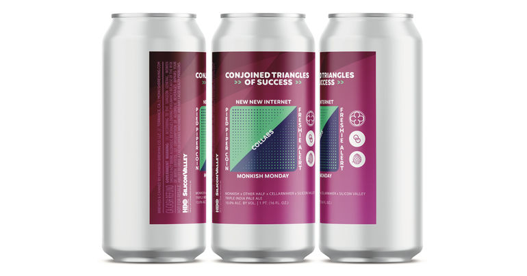 Three Breweries Collaborate with HBO's Silicon Valley on Conjoined Triangles of Success Beer