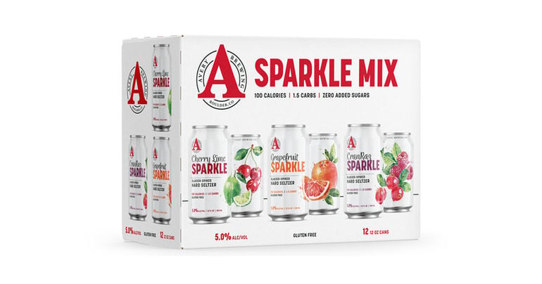 Avery Brewing Co. Launches Sparkle, an All-Natural Hard Seltzer