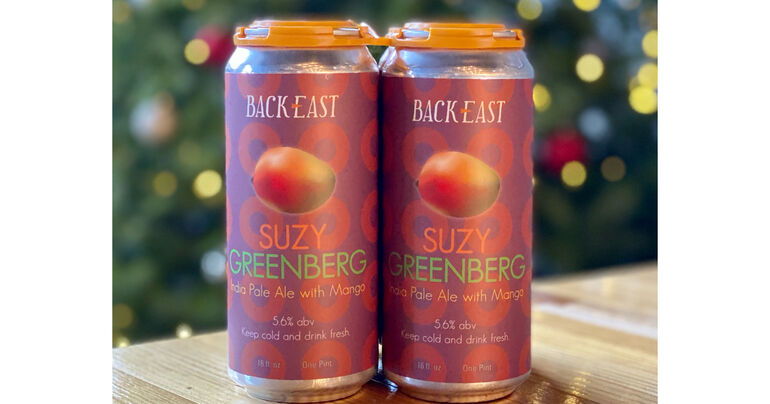 Back East Brewing Co. Announces Release of Suzy Greenberg
