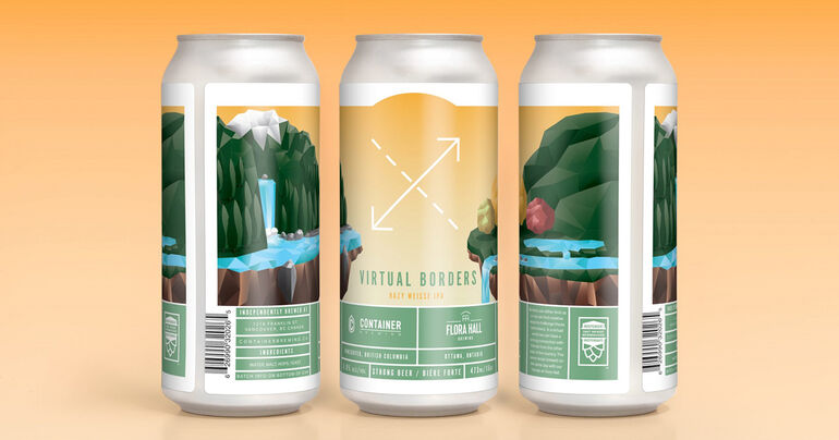 Container Brewing Releases Virtual Borders Hazy Weisse IPA