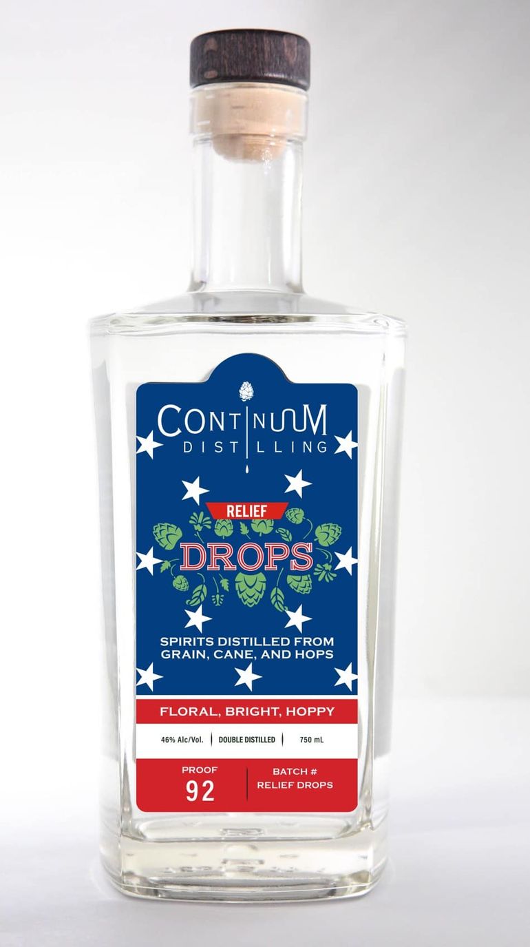 Continuum Distilling Launches RELIEF Drops to Benefit Area Breweries