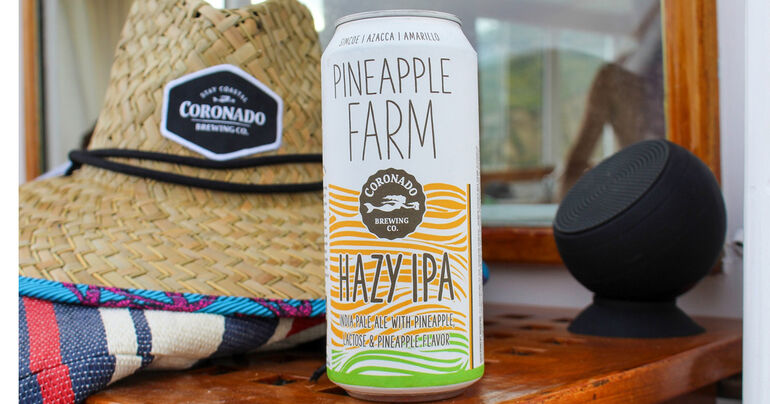 Coronado Brewing Co. Debuts Pineapple Farm Hazy IPA