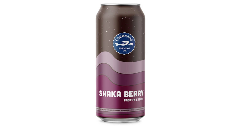 Coronado Brewing Co. Debuts Shaka Berry Pastry Stout, First Beer in Stout Series