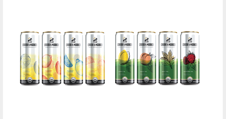 Crook & Marker Launches Line of Spiked Teas and Spiked Lemonades