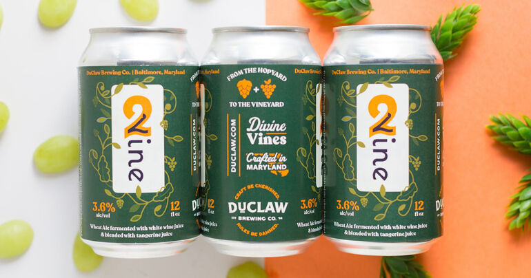 DuClaw Brewing Co. Announces 2Vine, a Beer Fermented with Wine Juice