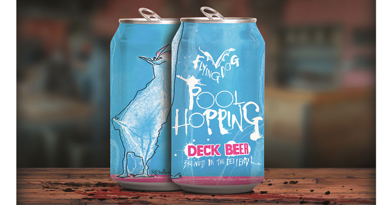 Flying Dog Brewery Unveils New Summer Seasonal: Pool Hopping Deck Beer