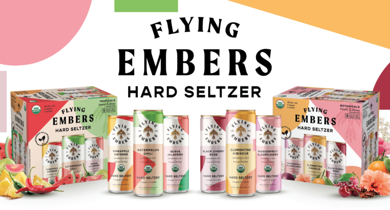Flying Embers Announces First Hard Seltzer with Probiotics