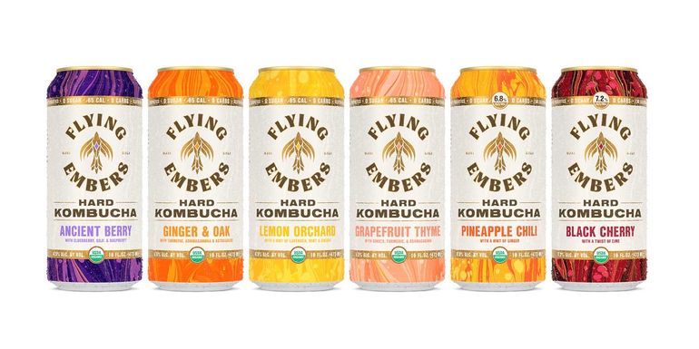 Flying Embers Hard Kombucha to Employ World's First Shelf-Stable Probiotic Technology