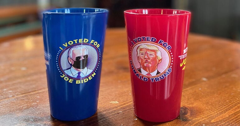 Flying Saucer Draught Emporium Launches 2020 Election Glasses
