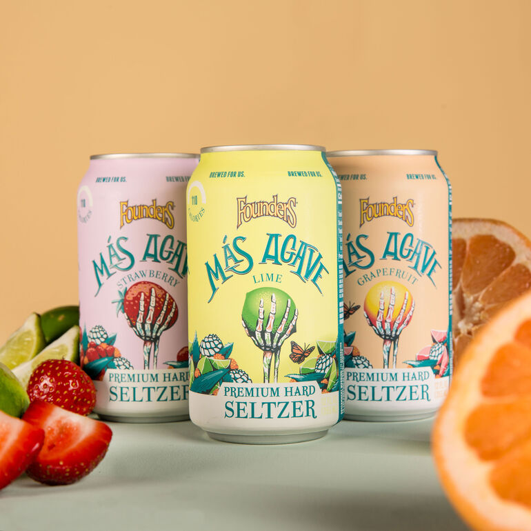 Founders Brewing Co. Introduces Más Agave Premium Hard Seltzer