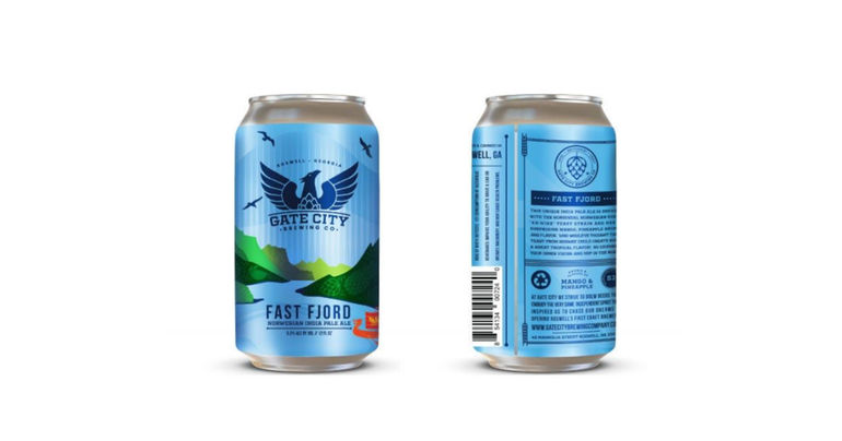Gate City Brewing Co. Debuts Fast Fjord IPA in Cans