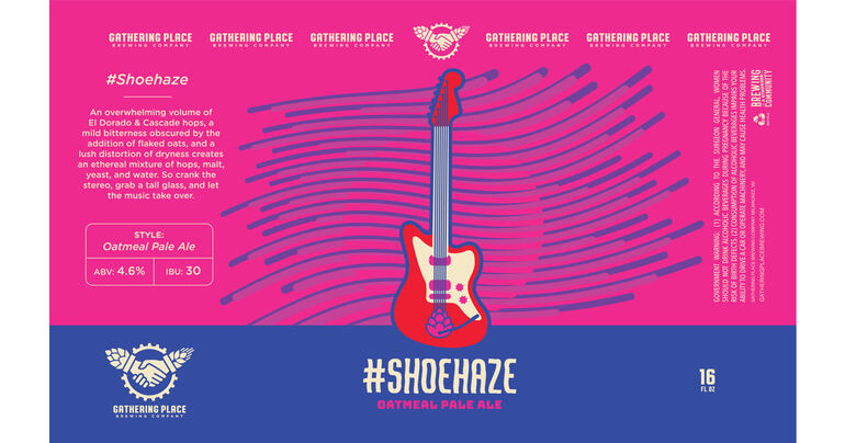 Gathering Place Brewing Debuts #shoehaze Oat Pale Ale in Cans