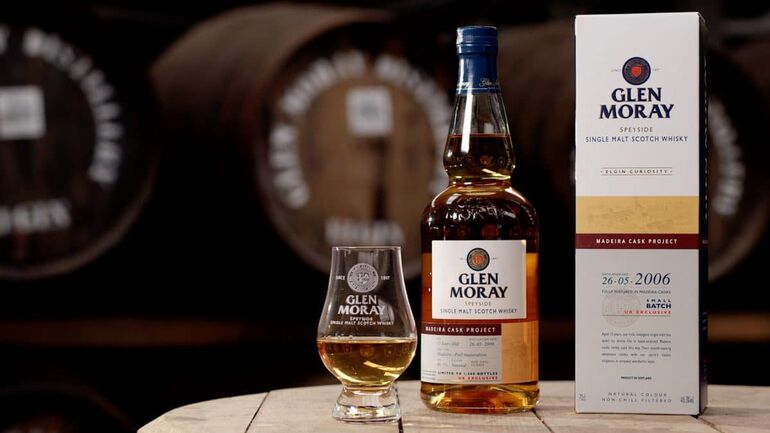 Glen Moray Releases Madeira Cask Expression Scotch Whisky for Curiosity Range