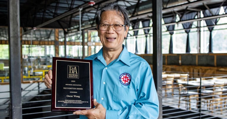 Highland Brewing Founder Oscar Wong Wins Brewers Association Recognition Award