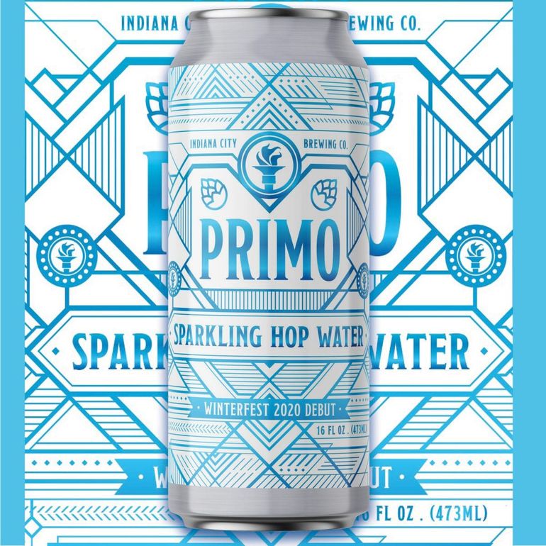 Indiana City Brewing Co. Debuts Primo Non-Alcoholic Sparkling Hop Water