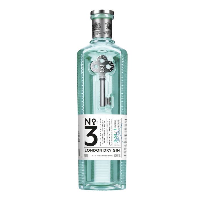 No.3 London Dry Gin Unveils New Bottle and Brand Platform