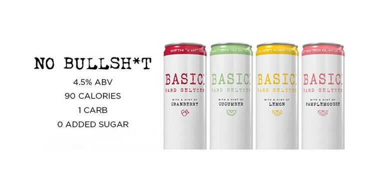 Phusion Projects Unveils Basic Hard Seltzer in 4 Flavors