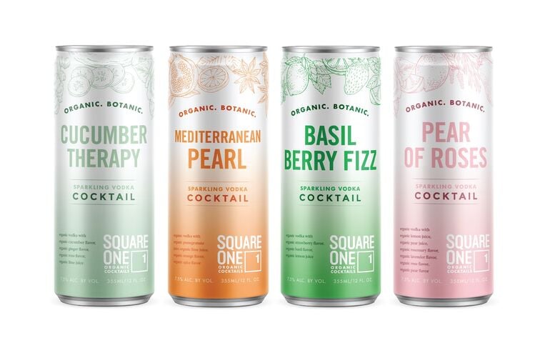 Square One Organic Spirits Launches Organic Ready-to-Drink Cocktails