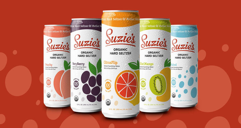 Suzie’s Organics Unveils Hard Seltzer