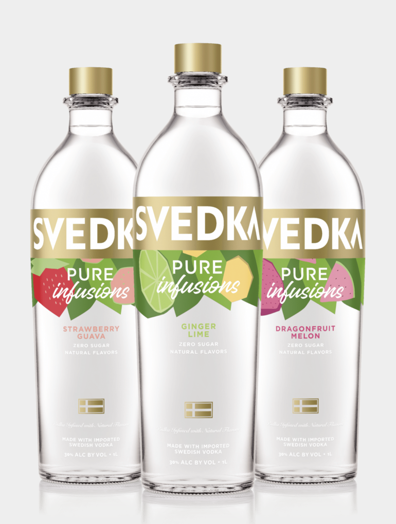SVEDKA Vodka Launches Pure Infusions Line