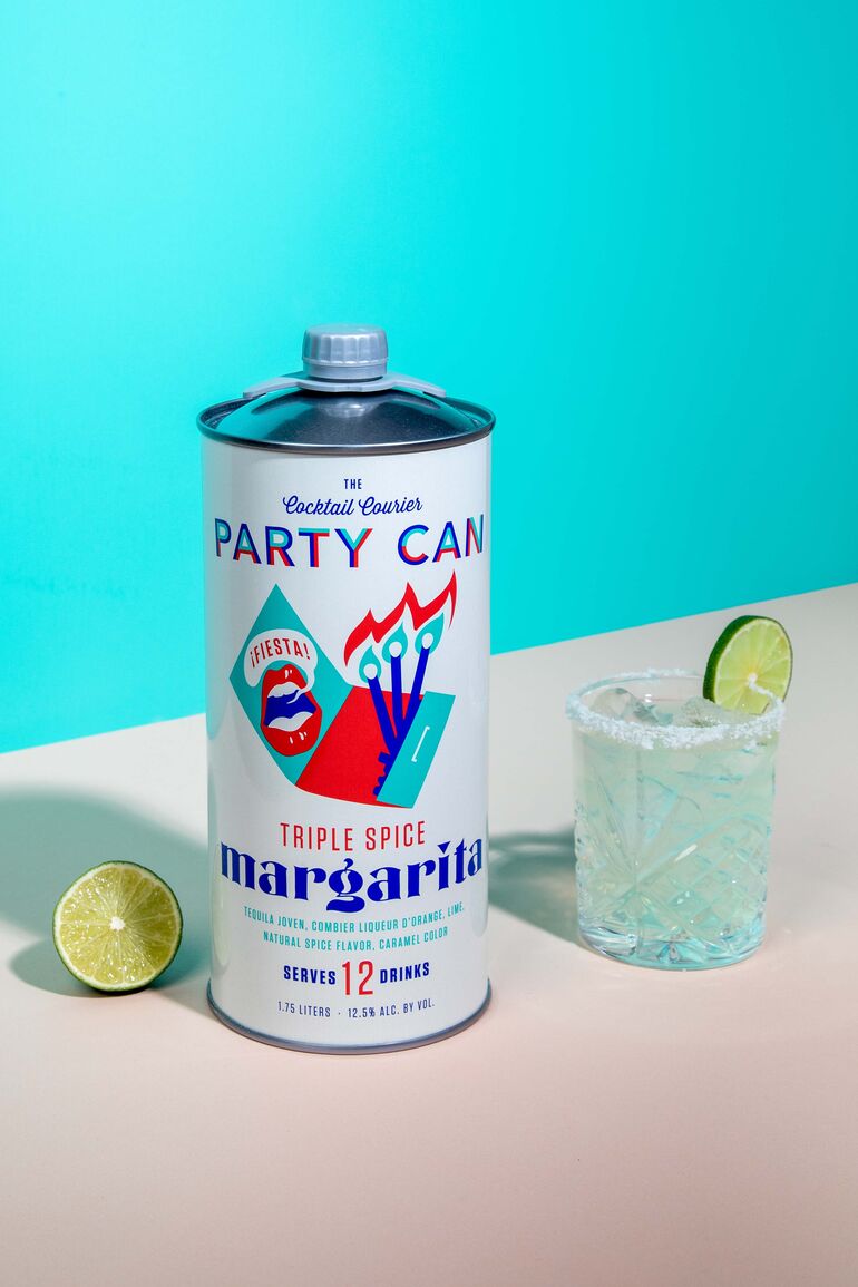 The Party Can Triple Spice Margarita Debuts as the First-Ever Large-Format, Ready-To-Drink Craft Cocktail