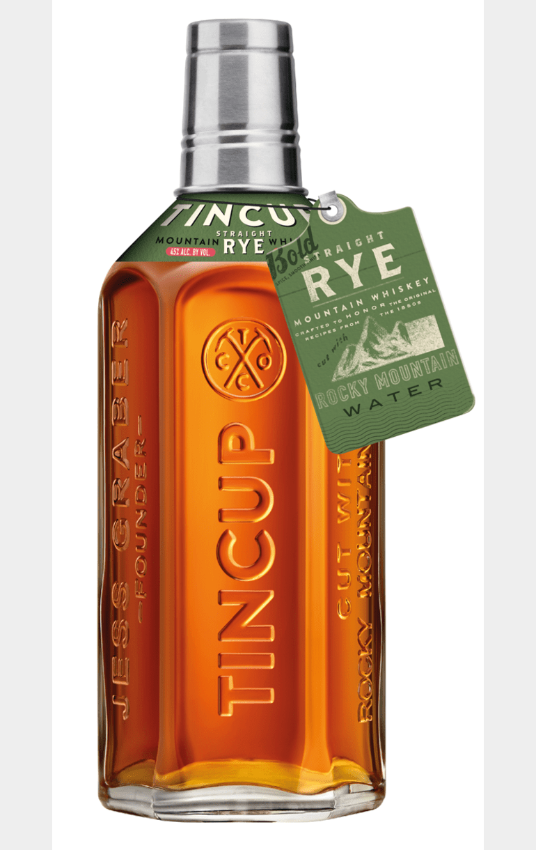 TINCUP Mountain Whiskey Announces TINCUP Rye