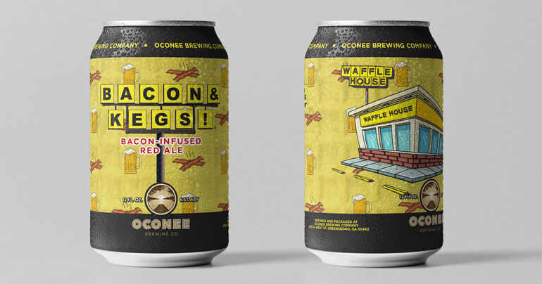Waffle House Partners with Oconee Brewing Co. on Beer That Smells Like Bacon