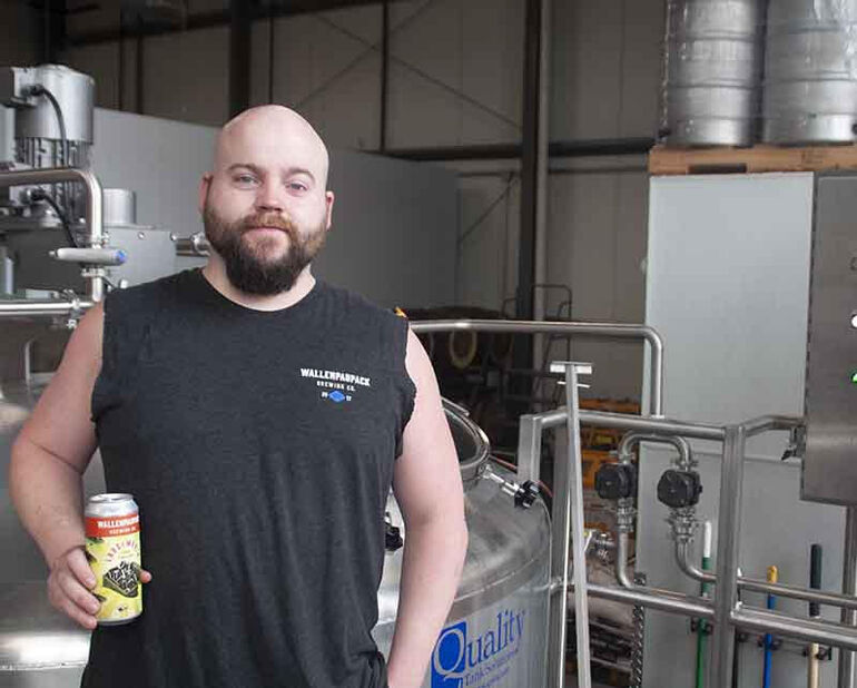 Wallenpaupack Brewing Co. Head Brewer Logan Ackerley Talks Largemouth IPA