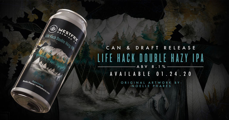 Westfax Brewing Co. Launches Life Hack Hazy Double IPA
