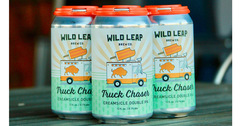 Wild Leap Brew Co.'s Truck Chaser Creamsicle Double IPA Returns