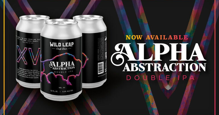 Wild Leap Brew Co. Debuts Alpha Abstraction, Vol. XV Double IPA