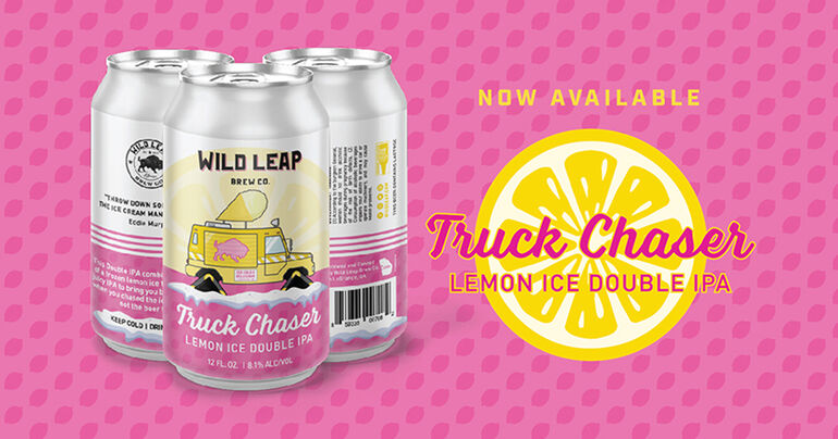 Wild Leap Brew Co. Introduces Truck Chaser Lemon Ice