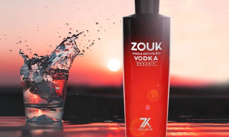 Zouk Single-Estate Organic Rye Vodka Debuts