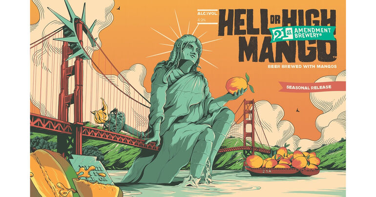 21st Amendment Brewery Unveils Autumn Seasonal Hell or High Mango