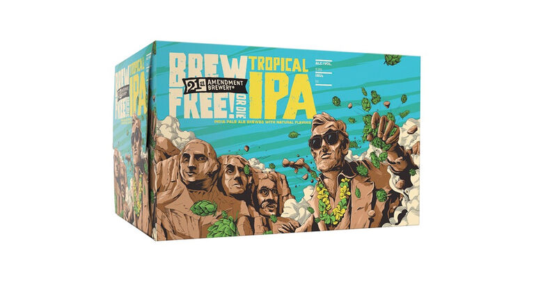 21st Amendment Brewery Unveils Tropical Brew Free! or Die IPA as Summer Seasonal