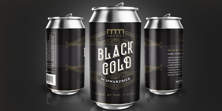 Arches Brewing Releases Seasonal Black Gold Schwarzbier