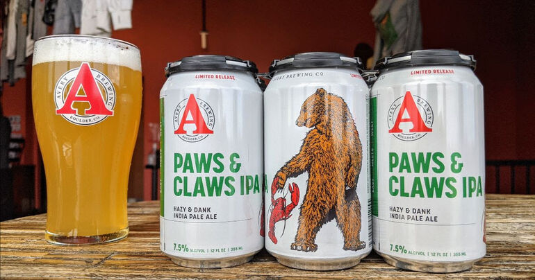 Avery Brewing Co.'s Summer Seasonal Paws & Claws IPA Returns