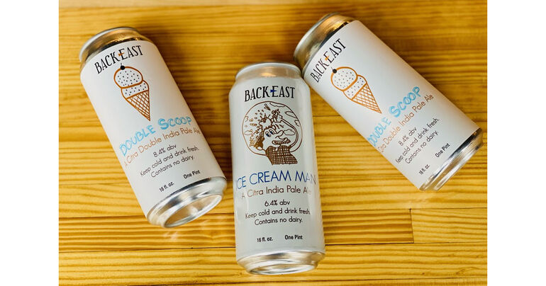 Back East Brewing Co. Releases Ice Cream Man and Double Scoop