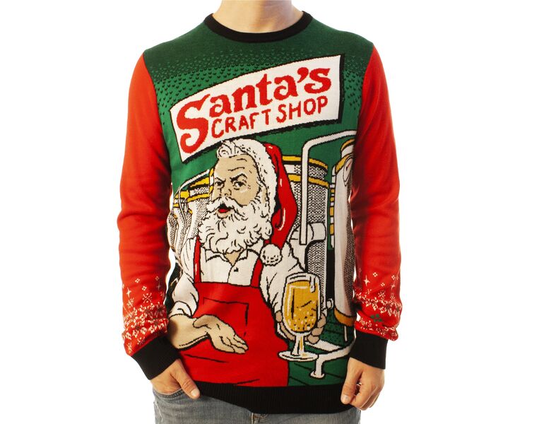 12 Great Ugly Beer Christmas Sweaters