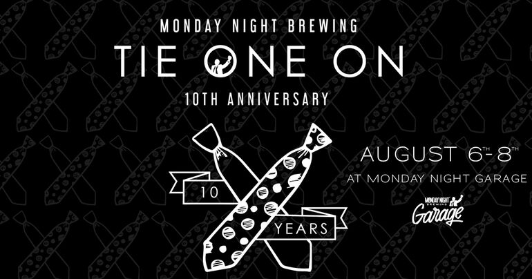 Monday Night Brewing Unveils Beer List for 10th Anniversary Celebration