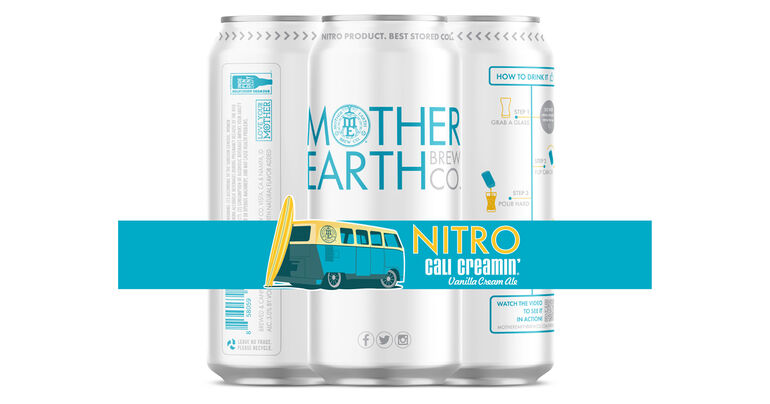 Mother Earth Brew Co. Debuts Nitro Cali Creamin' Vanilla Cream Ale