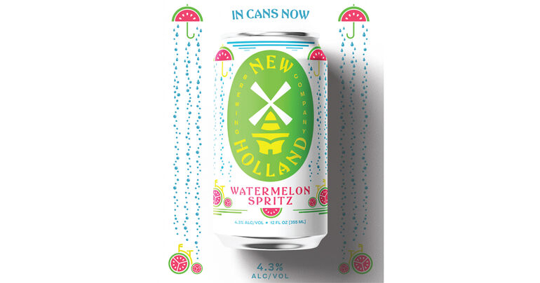 New Holland Brewing Co. Debuts Watermelon Spritz, a Beer and Seltzer Hybrid
