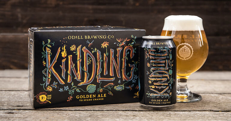 Odell Brewing Releases Kindling Golden Ale as Spokes-Beer for Charitable Program and Community Outreach
