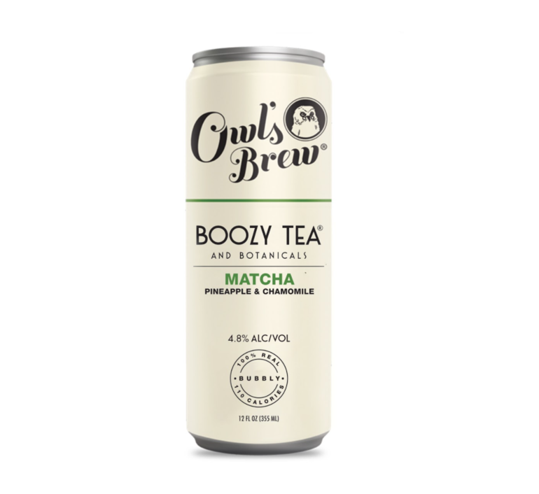 Owl's Brew Launches Boozy Matcha with Real Pineapple and Chamomile