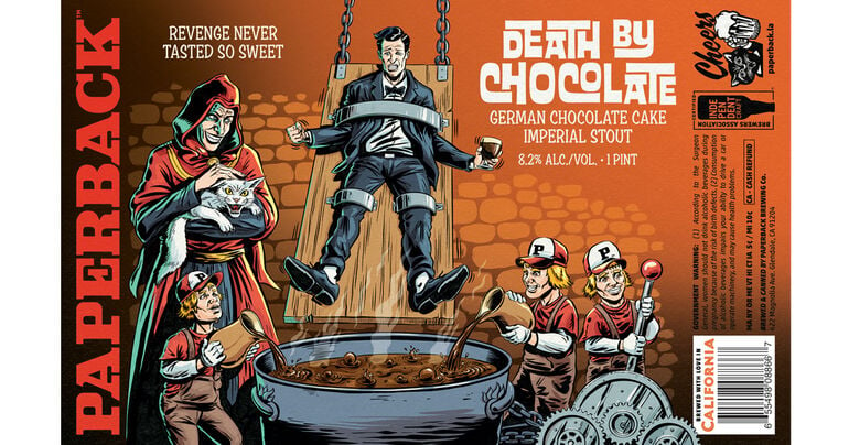 Paperback Brewing Co. Debuts Limited-Release ‘Death by Chocolate’ Imperial Stout for the Holidays