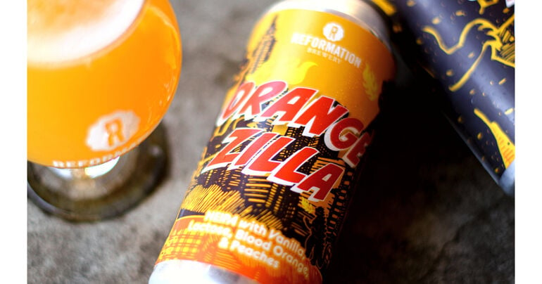 Reformation Brewery's Orangezilla Returns