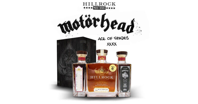 Rock Band Motörhead Collaborates with Hillrock Distillery on Limited Batch of Cask Strength Bourbon